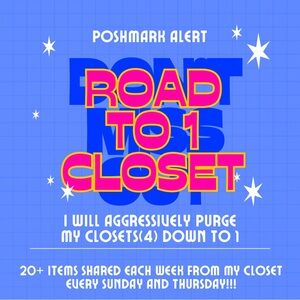 Closet Purge Going Down!